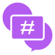 Hashtags and Mentions