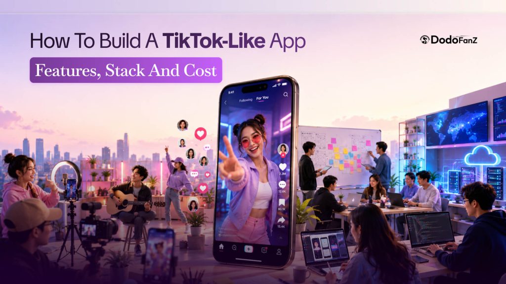 How to Build a TikTok-Like App A-to-Z Guide