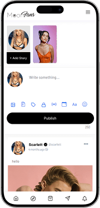 Patreon clone creator content management screen with post publishing tools