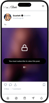 Patreon clone premium content post screen with subscriber-only access