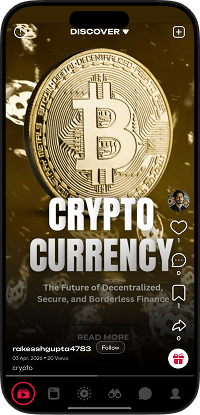 Triller clone short video discovery screen with trending video feed