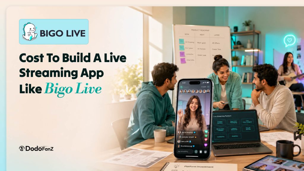 Cost to Develop a Live Streaming App Like Bigo Live