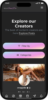 Fanfix clone user app creator discovery screen
