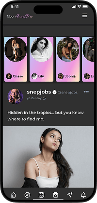 Fanfix clone user app creator feed screen