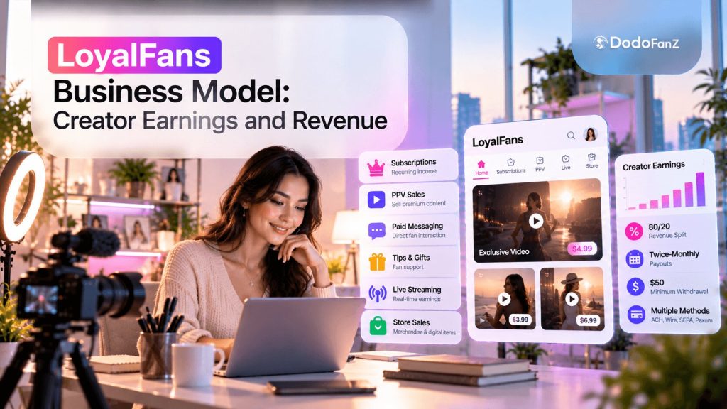loyalfans business model